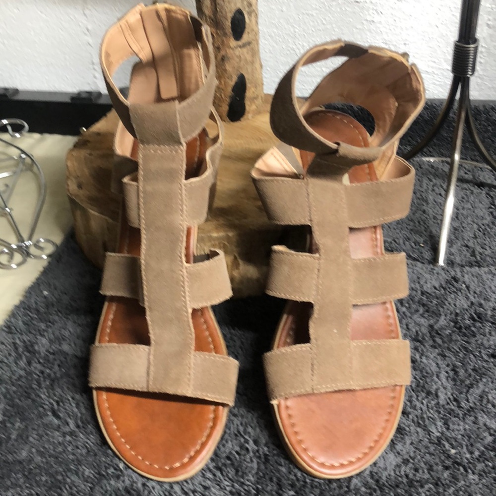 Steve Madden‎ heeled sandals size 7.5